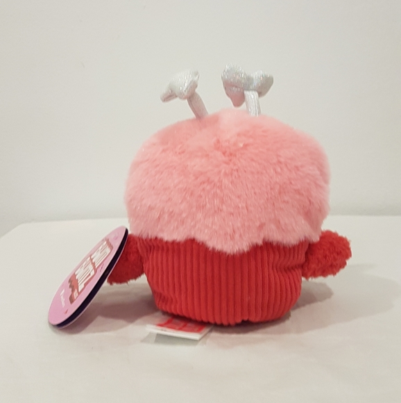 Mini SweetBumz Cramer the Cupcake 4.5" Valentines Bumbumz - Picture 2 of 4